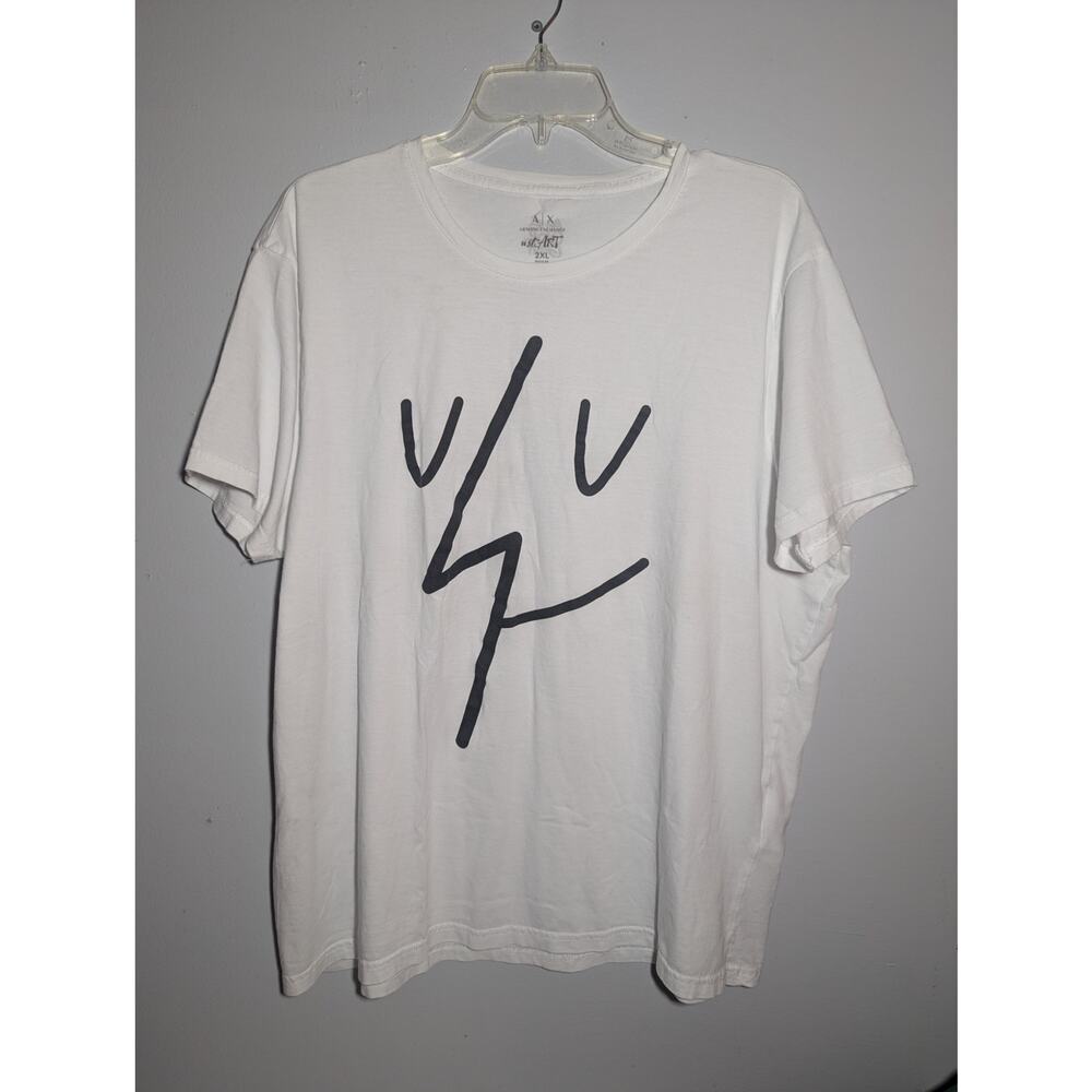 A|X Armani Exchange #st_ART Graphic Tee 2XL | Streetwear Minimalist